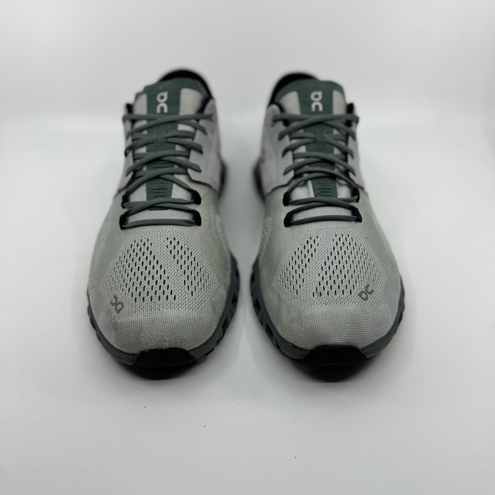 On Running Mens Cloud X2 Color Glacier/Olive Color 10.  iCloud - Picture 4 of 11